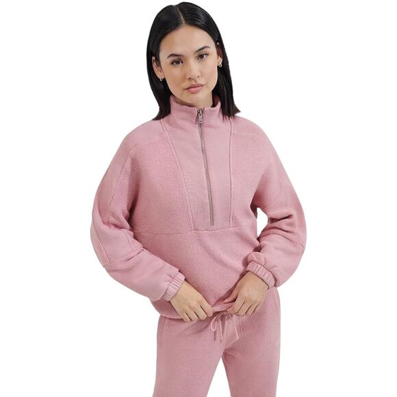 UGG Elana 2 Piece Lounge Jogger Set Pink XL - Picture 1 of 10